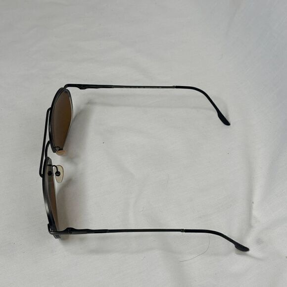 KIRKLAND SIGNATURE Chase #137840 57-16-140 EYEGLASSES PEWTER FRAMES, ITALY - Picture 2 of 7